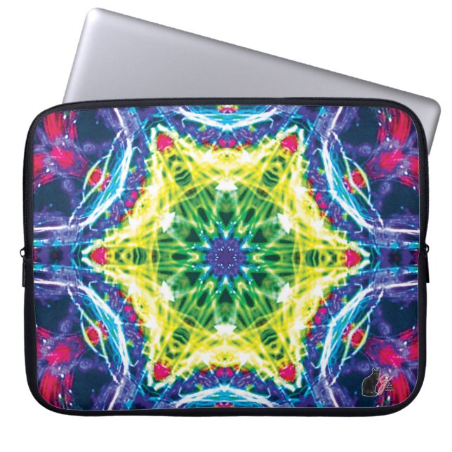 Joules Kaleidoscope Laptop Sleeve (Front)