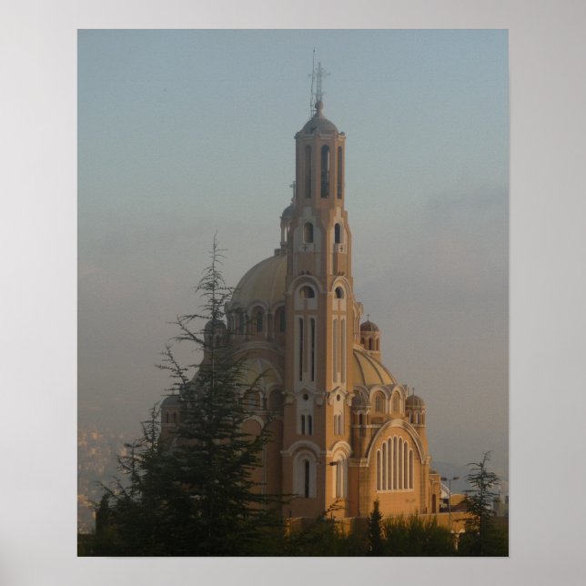 Jounieh Cathedral Poster (Front)