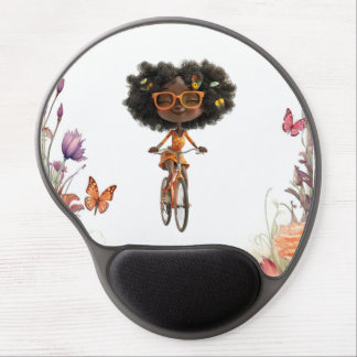Journal-bicycle Gel Mouse Pad