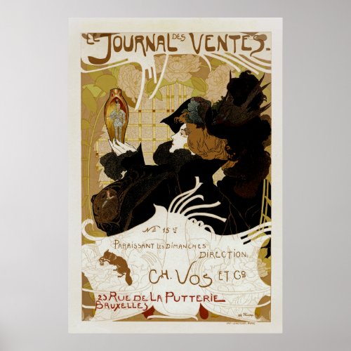 Journal des Ventes Poster