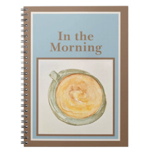 Journal: In the Morning — Psalm 5:3-4 Notebook