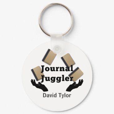 Journal Juggler Keychain
