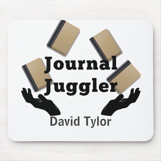 Journal Juggler Mouse Pad (Front)