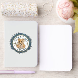 Journal Mère Lionne Canada –Couverture Foil Design