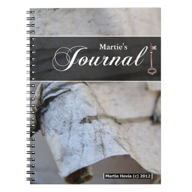 Journal Notebook - Birch Bark (Front)