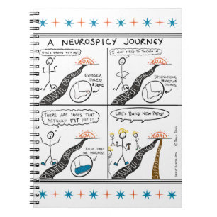 Journal / notebook for neurospicy adults & teens