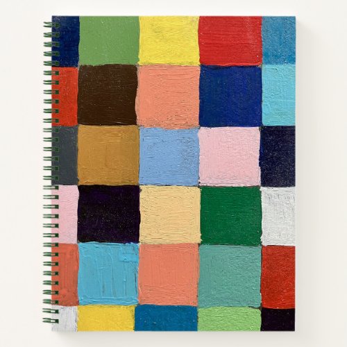 Journal Notebook in Funky Squares Design