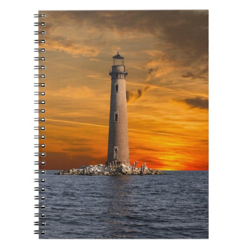 JournalNotebook with Lighthouse Cover Notebook