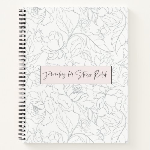 Journaling for Stress Relief Womens Journal