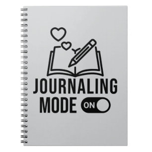 Journaling Mode On Bullet Journal Diary Writing
