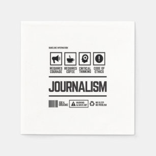journalism napkins