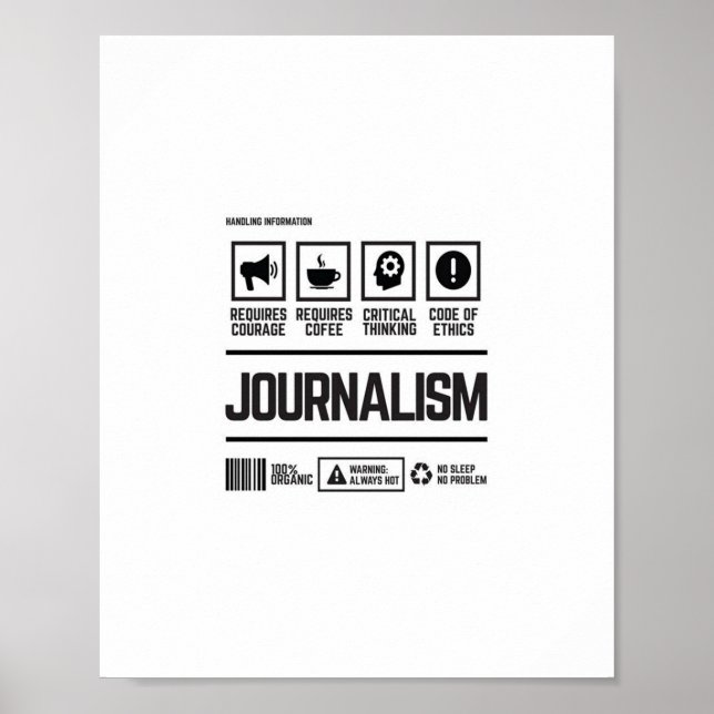 journalism poster (Front)
