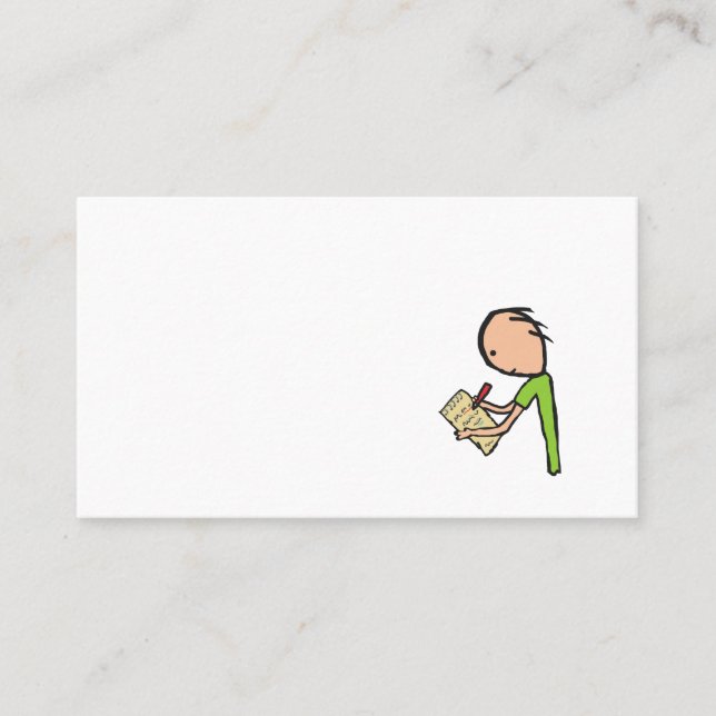 Journalist Business Card (Front)