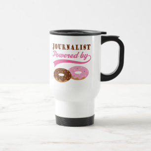 Journalist Gift (Donuts) Travel Mug