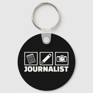Journalist Keychain