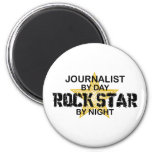 Journalist Rock Star by Night Magnet