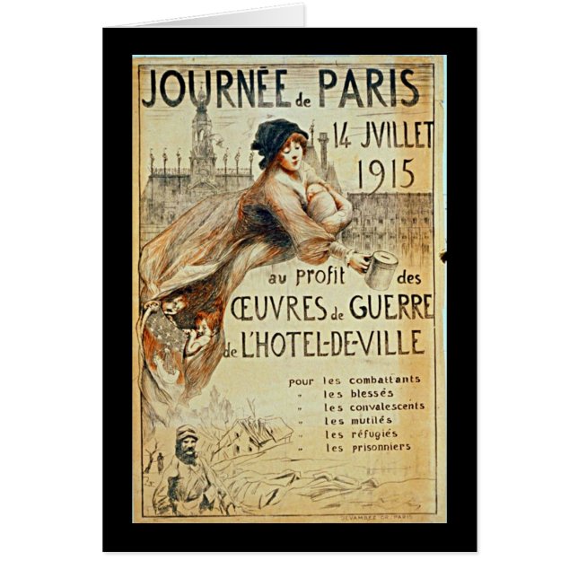 Journée de Paris Cards (Front)