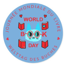 Journée Mondiale du Livre / World Book Day Cat