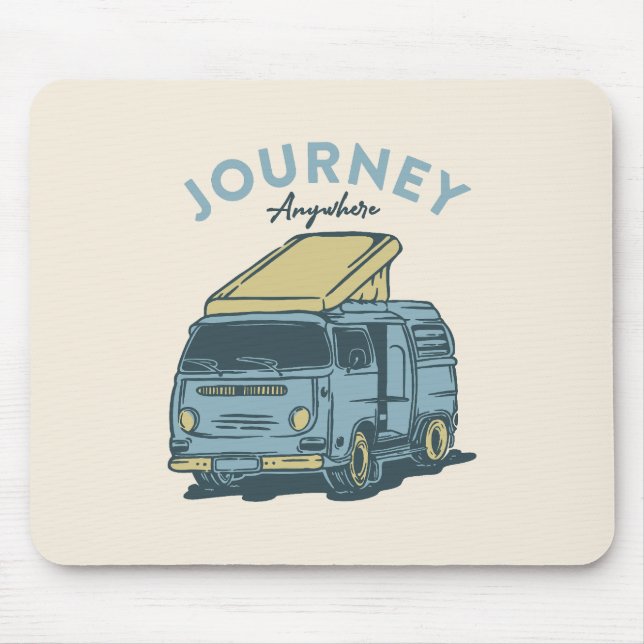 Journey Anywhere Mouse Pad (Front)