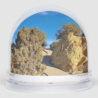 Journey Beyond the Bend Snow Globe