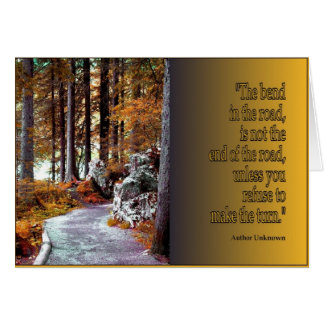 Journey Card, blank inside