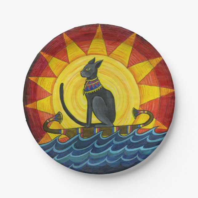 Journey Down The Nile Paper plates (Front)