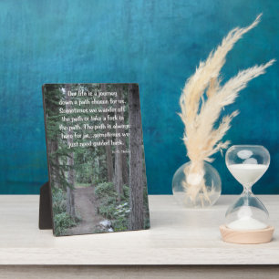 Journey Down The Path Plaque