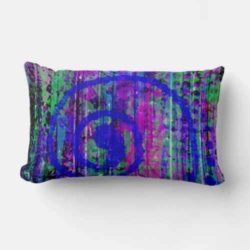 Journey Into My Imagination Abstract Lumbar Pillow