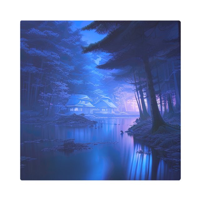 Journey into the Night, Digital Art (Front)