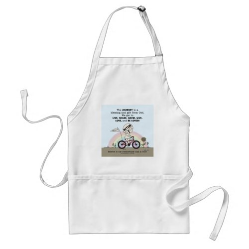 Journey is a Gift Adult Apron