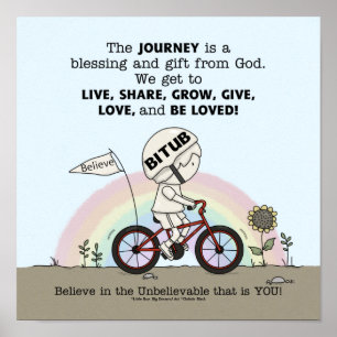 Journey is a Gift Poster