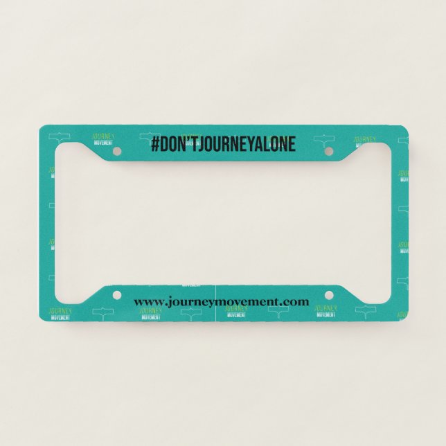Journey License Holder License Plate Frame (Front)