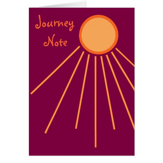 Journey Note (Front)