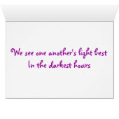 Journey Note - Soul Shine (Inside Horizontal (Bottom))