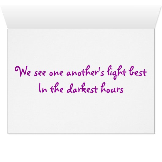 Journey Note - Soul Shine (Inside Horizontal (Bottom))