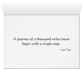 Journey of a Thousand Miles Cards (Inside Horizontal (Bottom))