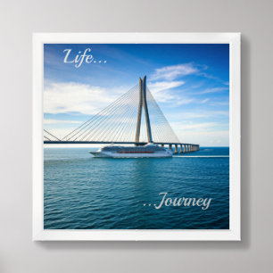 "Journey of Discovery" Wall Art – Bridge and Cruis