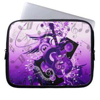 Journey of music_ laptop sleeve