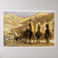 Journey of the Magi c. 1894 James Tissot Poster Zazzle