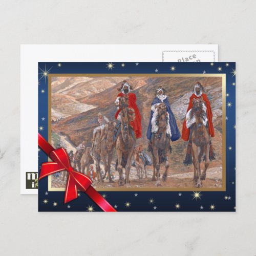 Journey of the Magi Fine Art Christmas Holiday Postcard