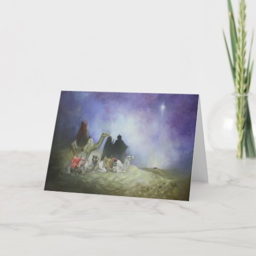 Journey of the Magi greeting card