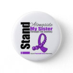 Journey Ribbon For Pancreatic Cancer (Sister) Button