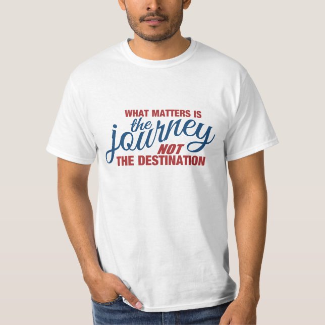 JOURNEY shirt - choose style & color (Front)