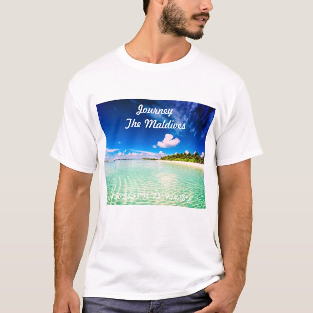 Journey The Maldives T-Shirt (Front)