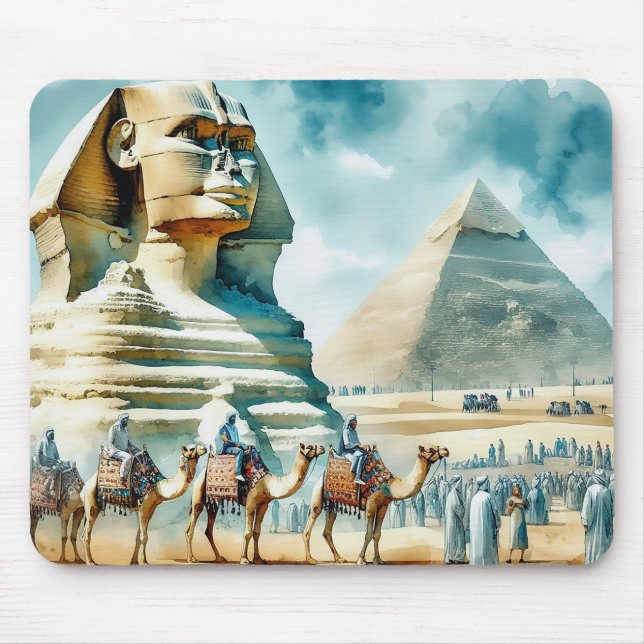Journey Through Ancient Egypt Mouse Pad (Front)