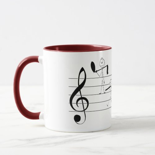 Journey through the notes of the Piano  Mug