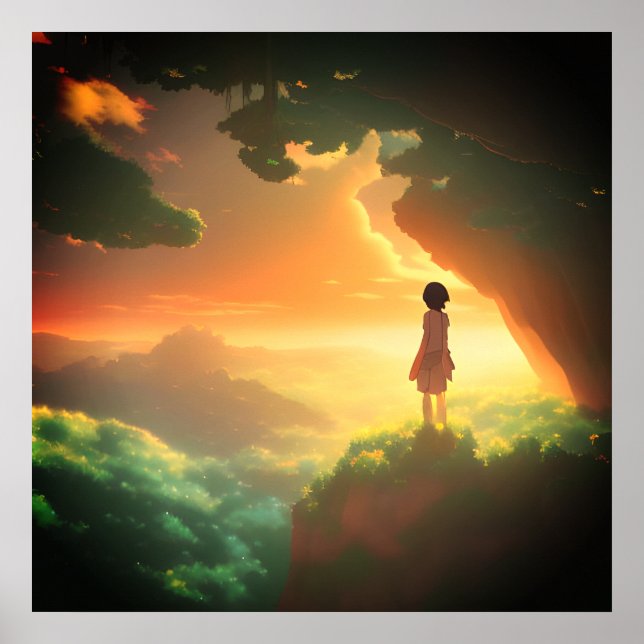 Journey to Neverland-Sunset Poster (Front)