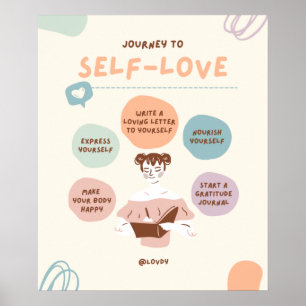 Journey To self-love Poster