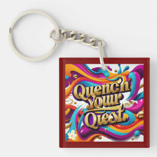 "Journey to Success" Keychain