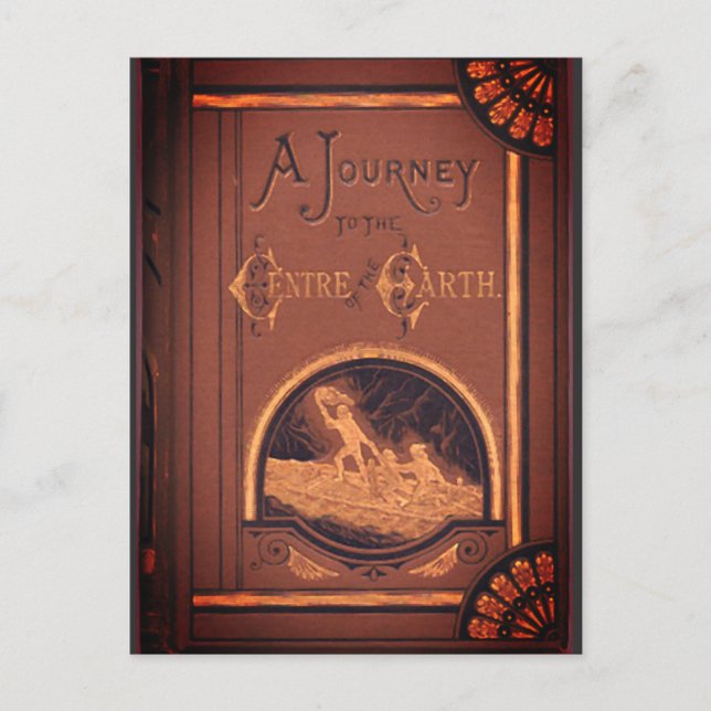Journey to the Center of the Earth (1874 ed.) Postcard (Front)